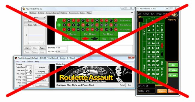 Roulette Bots or Betting Software is SCAM